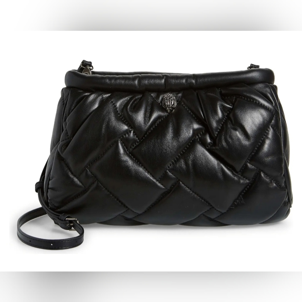 Kensington Quilted Leather ClutchKURT GEIGER LONDON